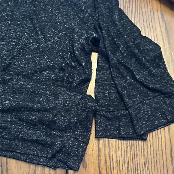 Market & Spruce Heathered Black Sweater - Picture 4 of 4
